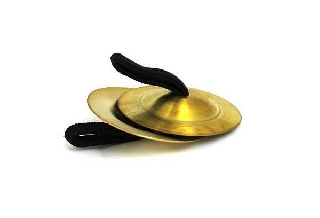 luke & daniel jb422 - finger cymbals piattini da dita in ottone 5 cm