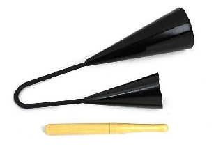 luke & daniel aba - campane agogo 15 e 10 cm con battente