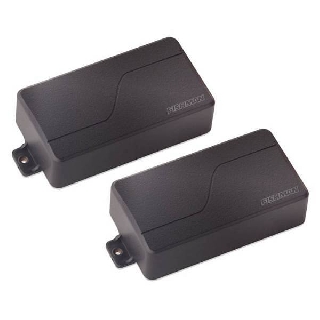 fishman prf-mhb-sb2 fluence modern humbucker 6 corde, black plastic, set/2