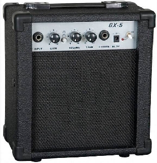 extreme ga-05 bk nero mini amplificatore per chitarra 5w