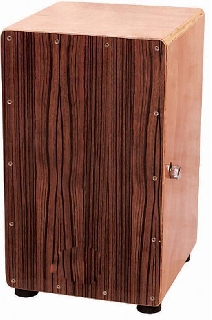 extreme db1332-ht cajon in legno di ebano con cordiera rullante