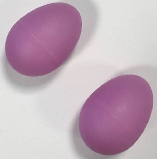extreme m101 coppia shaker a forma di uovo in plastica colore rosa