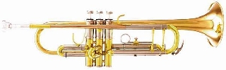 extreme jbtr430l tromba in sib rame ottone nikel + custodia