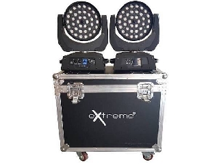 extreme quad washer 3612 bundle coppia 2 teste mobili wash + case omaggio