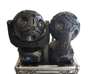 extreme quad meteor 1215 coppia teste mobili a sfera + case in omaggio
