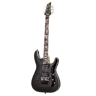schecter omen extreme 6 fr stblk see-thru black