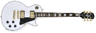 epiphone les paul custom pro alpine white (aw) - chitarra elettrica