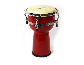 luke & daniel sh100b-8 - djembe 8 in vetroresina - rosso