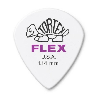 dunlop 468r1.14 tortex flex jazz iii 1.14mm bag/72