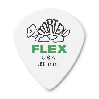 dunlop 468r.88 tortex flex jazz iii .88mm bag/72