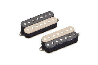 fishman fluence open core classic humbucker set/2 7 corde reverse zebra