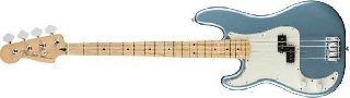 fender player precision bass mn lh tidepool