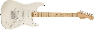 fender eob stratocaster mn olympic white