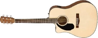 fender cd 60 sce lh natural