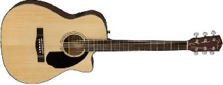 fender cc 60 sce concert walnut fingerboard natural