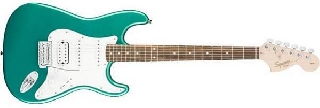 squier by fender affinity stratocaster hss lrl race green